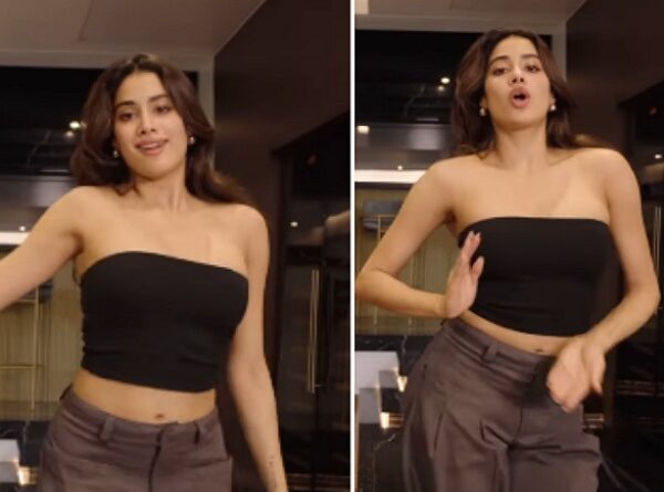 Janhvi Kapoor ने 'शौकन' गाने पर दिखाए जबरदस्त डांस मूव्स