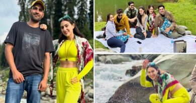 Sara Ali Khan : कश्मीर में दोस्तों संग वेकेशन मना रही सारा