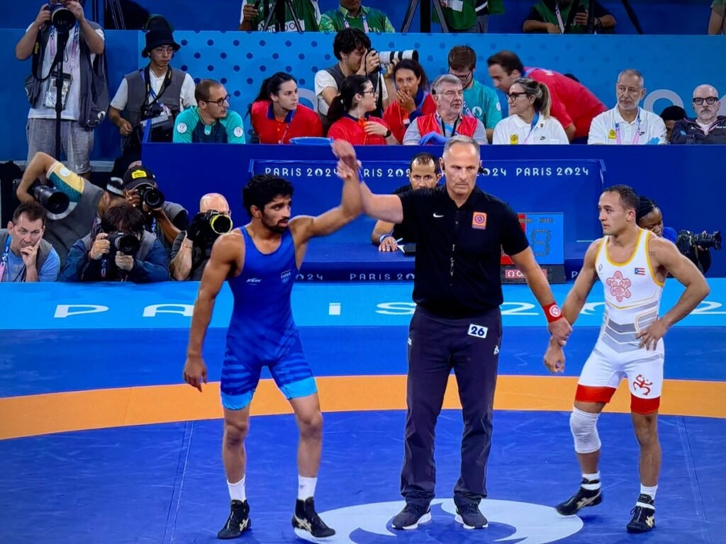 Aman Sehrawat को रेलवे ने किया ऑफिसर रैंक पर प्रमोट