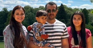 Dia Mirza ने पति वैभव के बर्थडे पर शेयर की फैमिली फोटोज