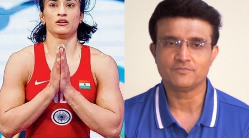 Vinesh Phogat Medal की हकदार हैं: सौरव गांगुली