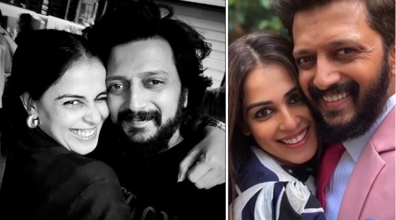 Genelia D'souza Birthday : रितेश देशमुख ने पत्नी जेनेलिया पर लुटाया प्यार