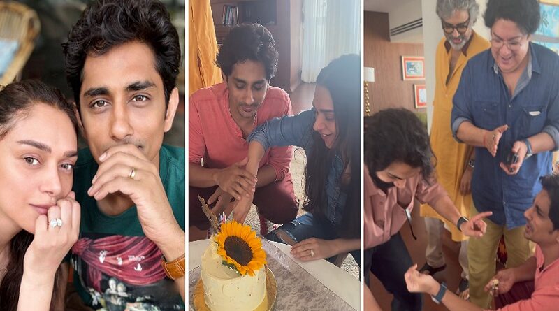 Aditi Rao Hydari और Siddharth ने यूं मनाया अपनी शादी का जश्न