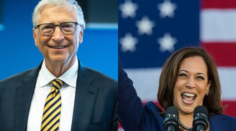 Bill Gates ने Kamala Harris के समर्थन में दिया $50M डोनेशन