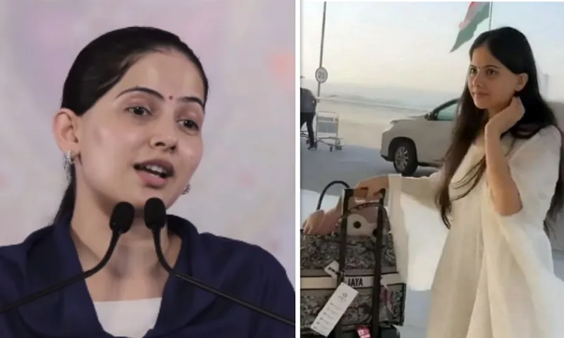 Jaya Kishori breaks silence on using expensive leather bag