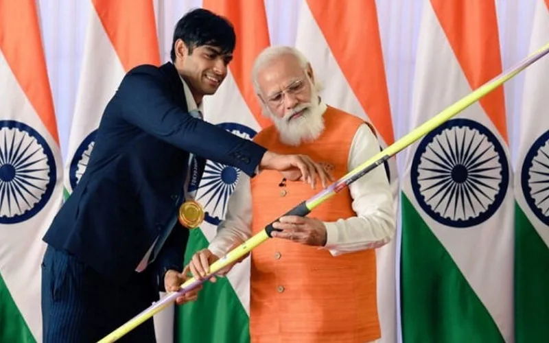 PM Modi Neeraj Chopra Churma