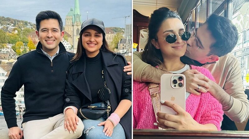Parineeti Chopra के बर्थडे पर पति राघव चड्डा ने लुटाया प्यार