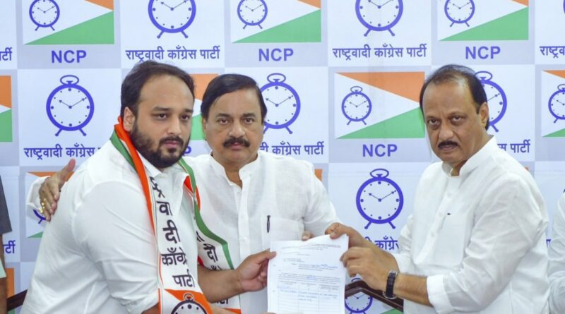 Zeeshan Siddique NCP में शामिल हुए, कांग्रेस को लगा झटका