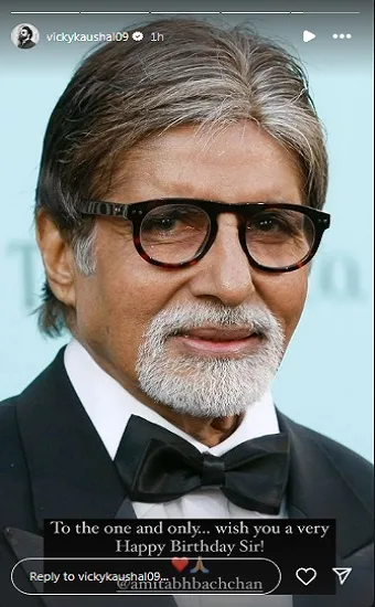 amitabh bachchan and vicky kausahl