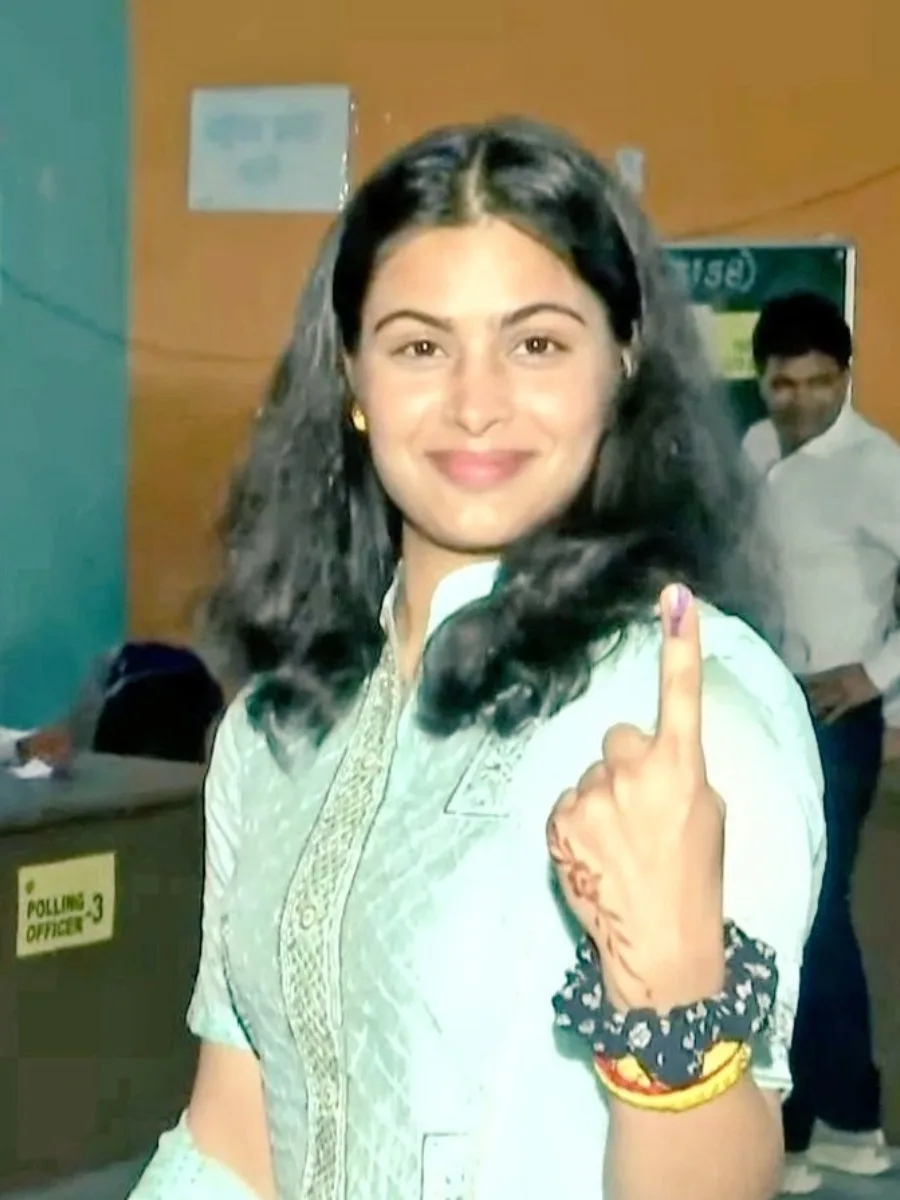 Manu Bhaker vote Haryana Assembly elections
