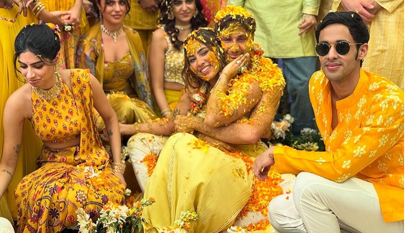 Anurag Kashyap daughter Aaliyah Kashyap Haldi ceremony 