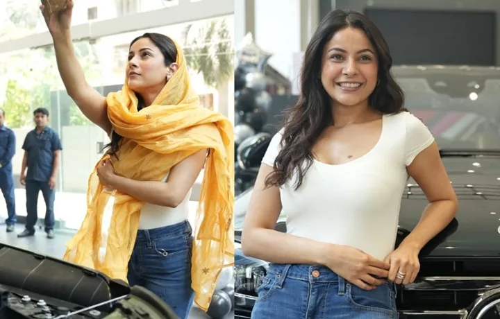 Shehnaaz Gill Mercedes: शहनाज गिल ने खरीदी करोडों की गाड़ी