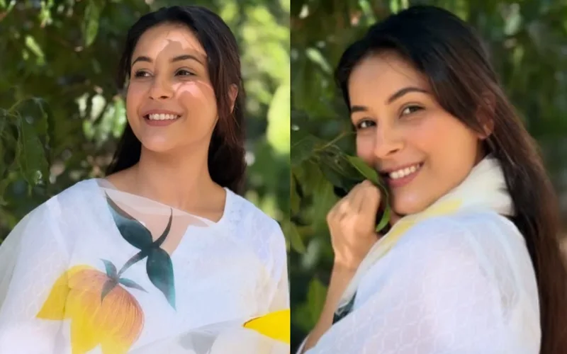 Shehnaaz Gill ने अपनी सादगी से जीता फैंस का दिल, वाइट सूट में बिल्कुल अप्सरा लगी एक्ट्रेस 