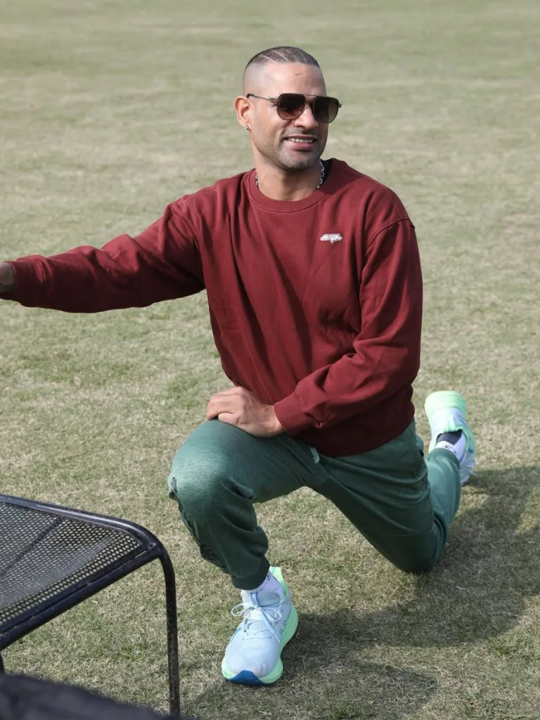 Shikhar Dhawan ने मैदान में कबड्डी स्टाइल में मनाया जश्न