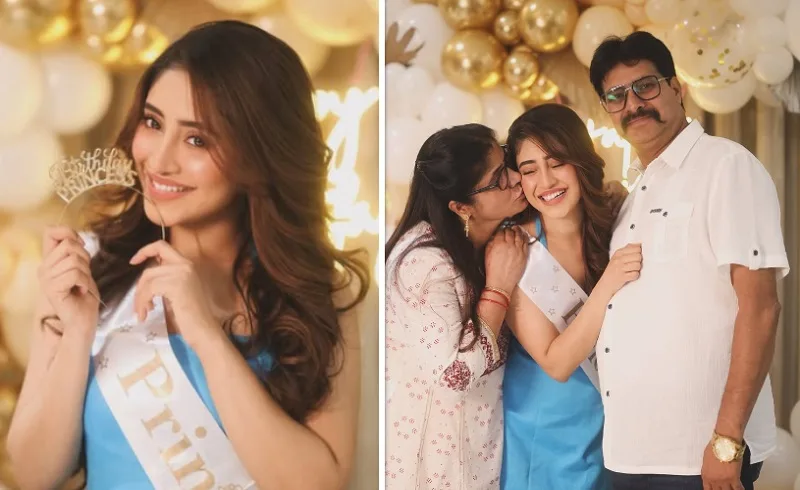 Shivangi Joshi ने फैमिली संग धूमधाम से मनाया 27वां बर्थडे