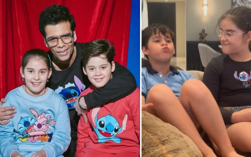 Karan Johar Kids ने उड़ाया उनके पॉउट का मजाक