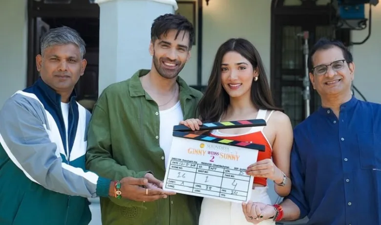 Ginny Weds Sunny 2: मेधा शंकर ने शुरू की 'गिन्नी वेड्स सनी 2' की शूटिंग