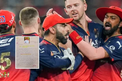 RCB अगर आपीएल जीतती है तो पुरे राज्य में… फैन ने लेटर लिख मुख्यमंत्री सिद्धारमैया से की ये डिमांड 