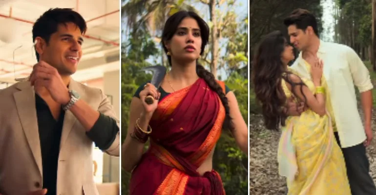 Param Sundri से सिद्धार्थ मल्होत्रा जान्हवी कपूर का फर्स्ट लुक आया सामने
