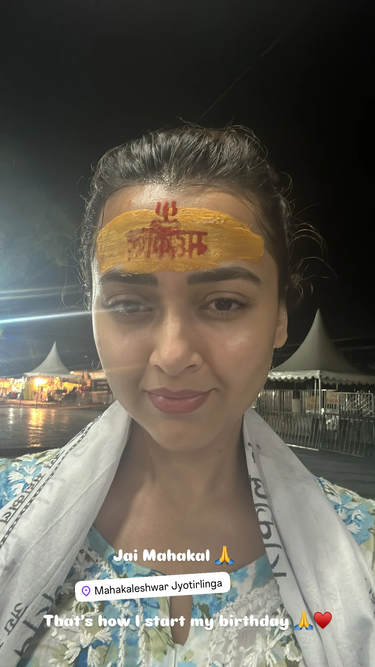 Tejasswi Prakash Birthday: महाकाल के दर्शन करने पहुंची तेजस्वी प्रकाश