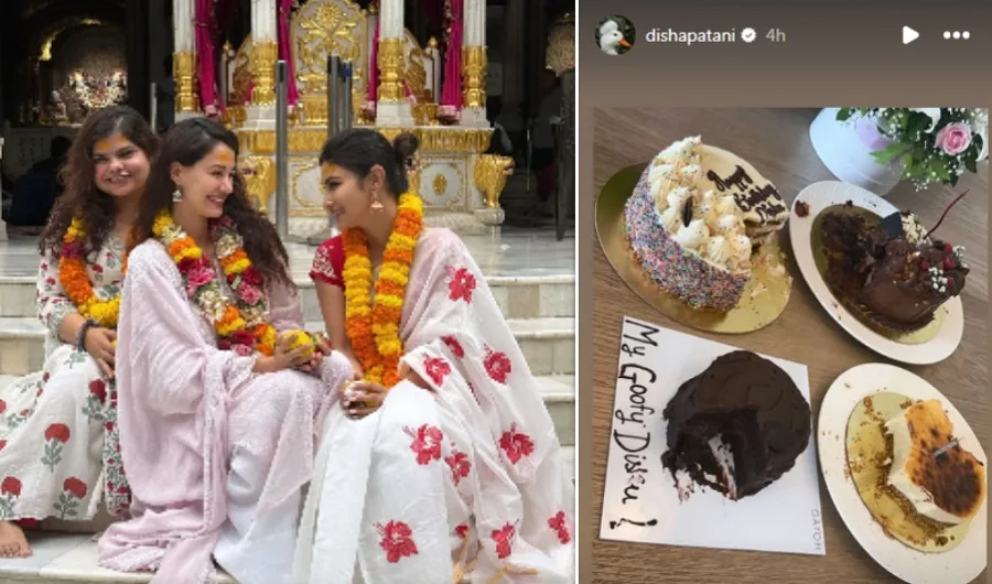 Disha Patani Birthday 33वें बर्थडे पर मंदिर पहुंची दिशा पटानी