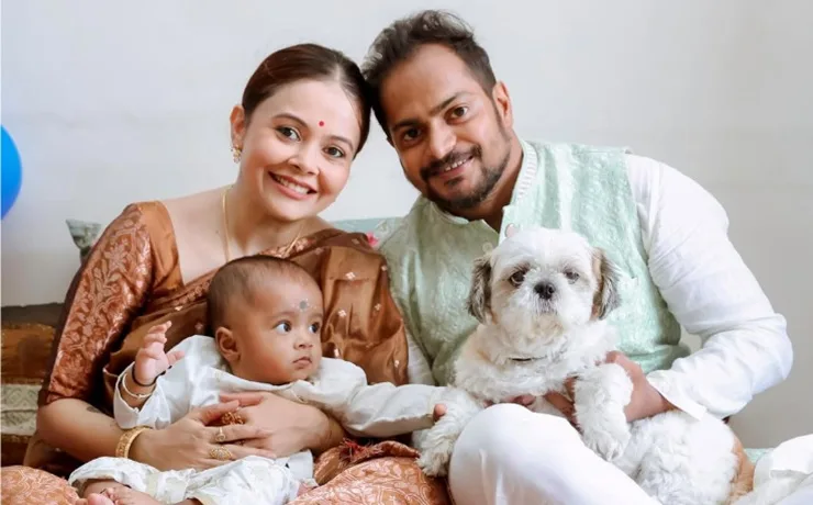 Devoleena Bhattacharjee Son देवोलीना भट्टाचार्जी ने रिवील किया बेटे का चेहरा