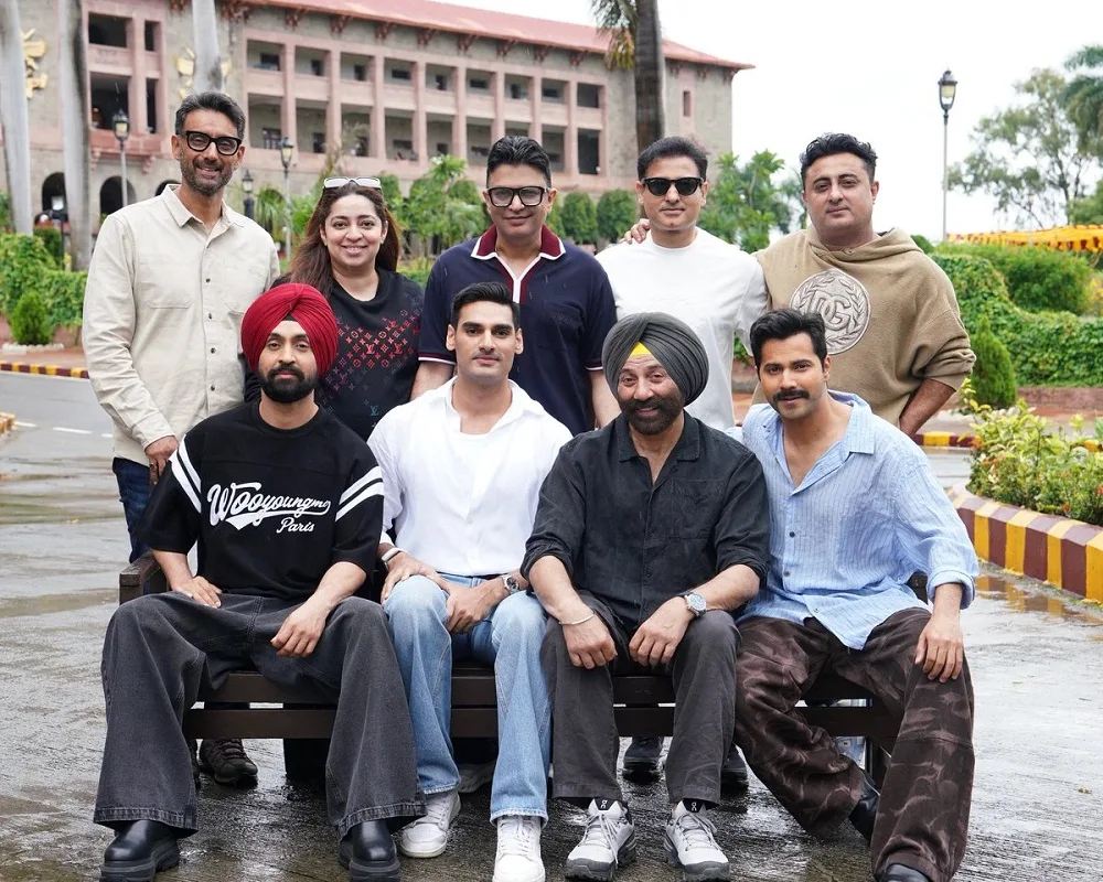 Border 2 दिलजीत दोसांझ और अहान शेट्टी ने शुरू की शूटिंग
