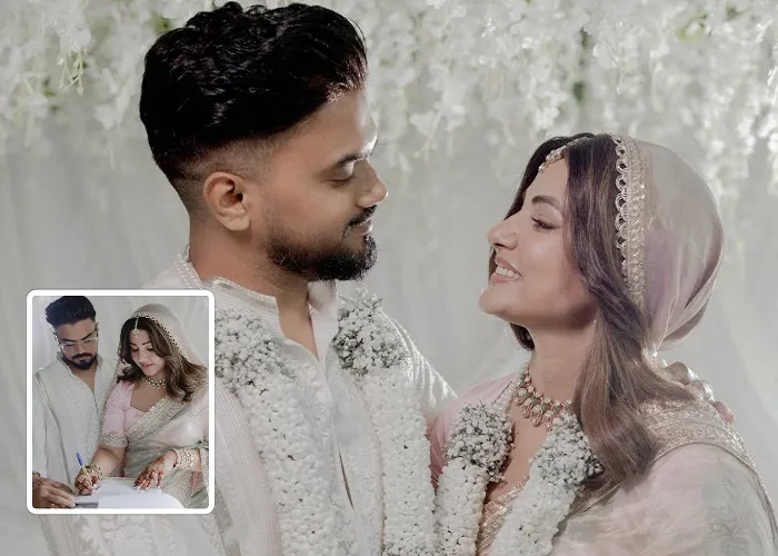 Hina Khan Wedding हिना खान ने बॉयफ्रेंड रॉकी जायसवाल संग रचाई शादी