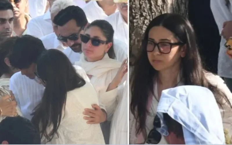 Sanjay Kapur Funeral पर बच्चों संग पहुंची करिश्मा कपूर