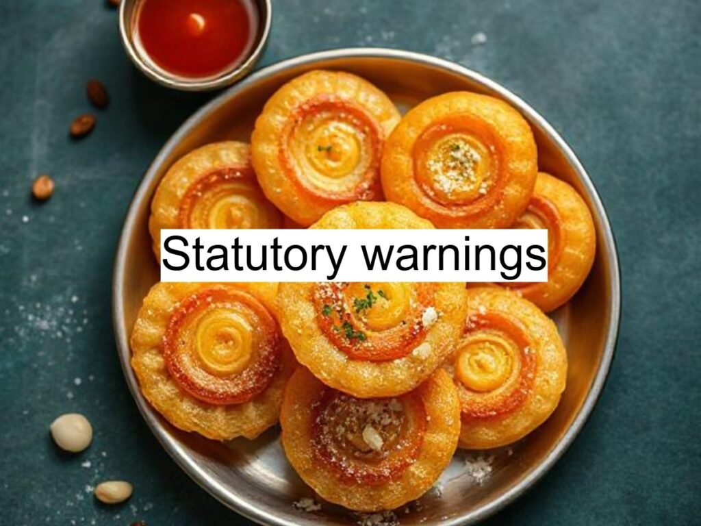 Order to put statutory warnings on jalebi, samosa and laddu