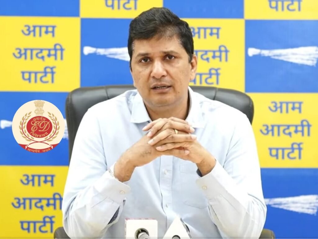 Saurabh Bharadwaj ED: रेड ध्यान भटकाने के लिए की गई
