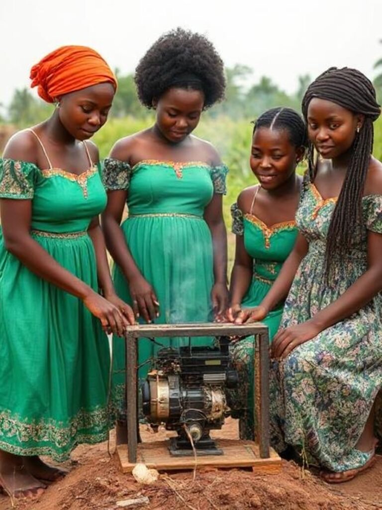 Nigerian Girls: 4 नाइजीरियाई लड़कियों ने किया मूत्र से चलने वाले जनरेटर का आविष्कार 1 Nigerian Girls: 4 नाइजीरियाई लड़कियों ने किया मूत्र से चलने वाले जनरेटर का आविष्कार