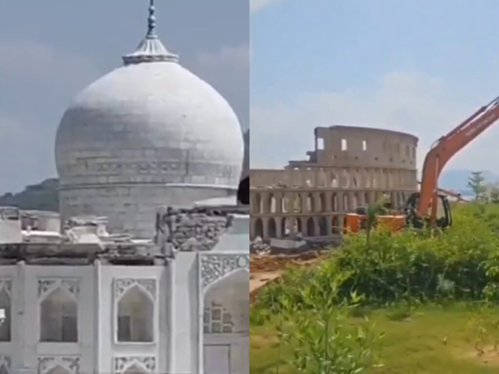 Ajmer Taj Mahal Seven Wonders Park demolished