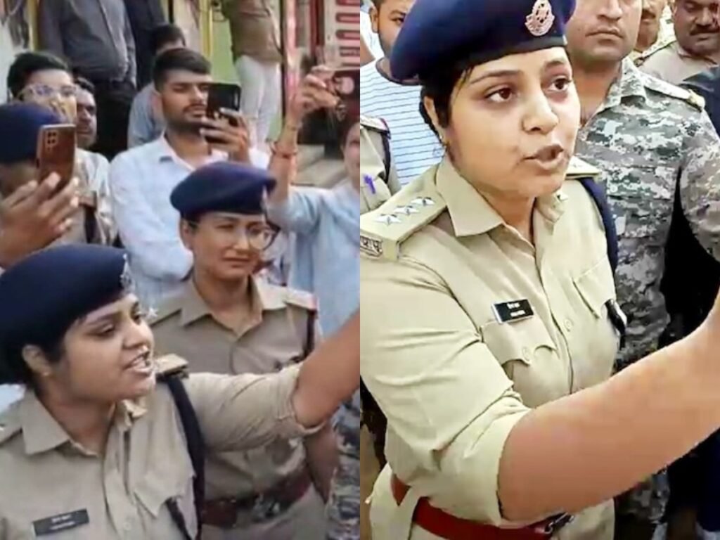 CSP Hina Khan raised slogans of Jai Shri Ram