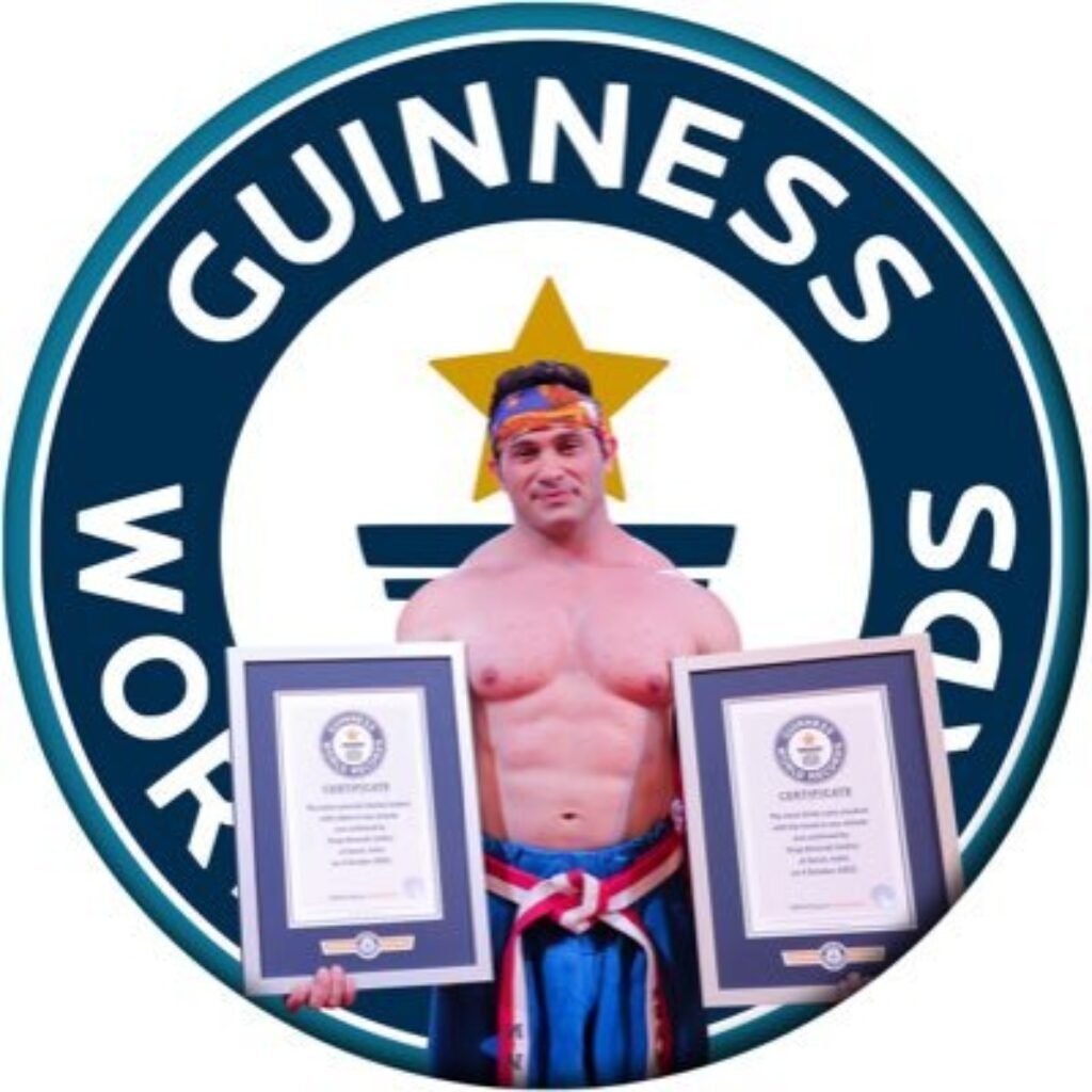 Visphy Kharradi ने बनाया Guinness World Record