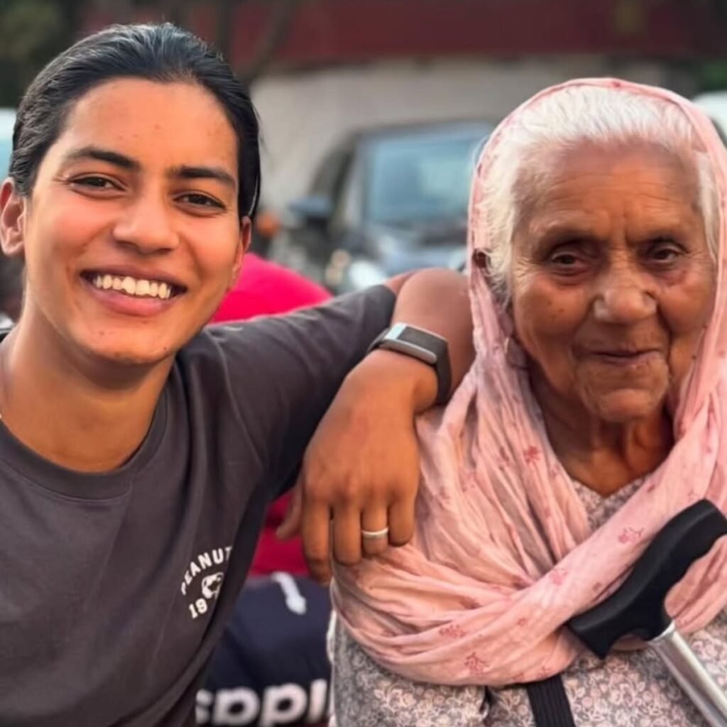 Amanjot Kaur की दादी भगवंती का निधन