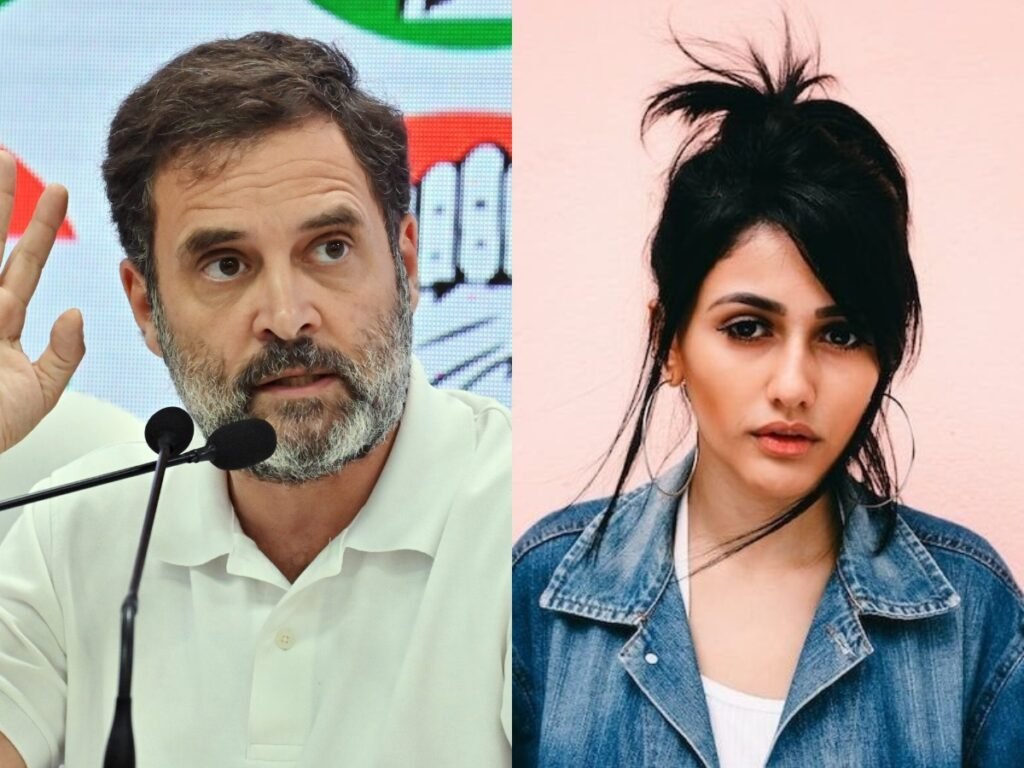 Larissa Nery ने राहुल गांधी के वोट चोरी के आरोपों पर प्रतिक्रिया दी 