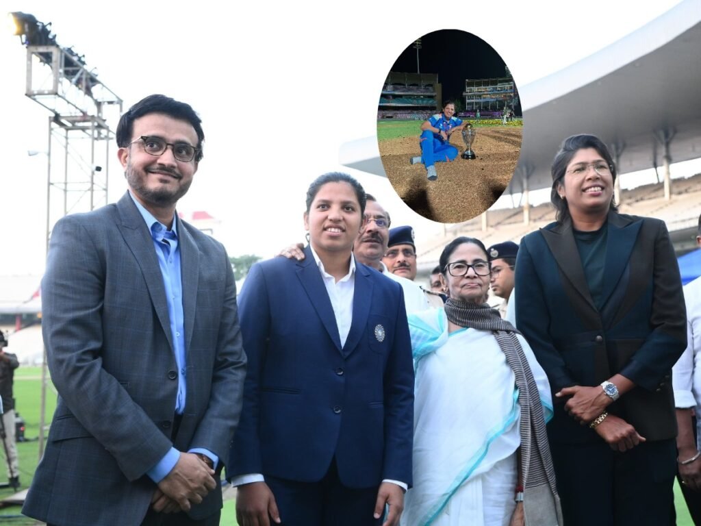 Richa Ghosh को DSP पद और सम्मान