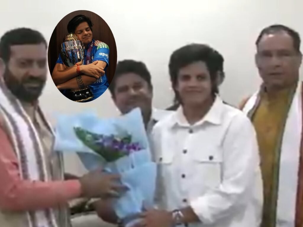 Shafali Verma honored by Haryana Government