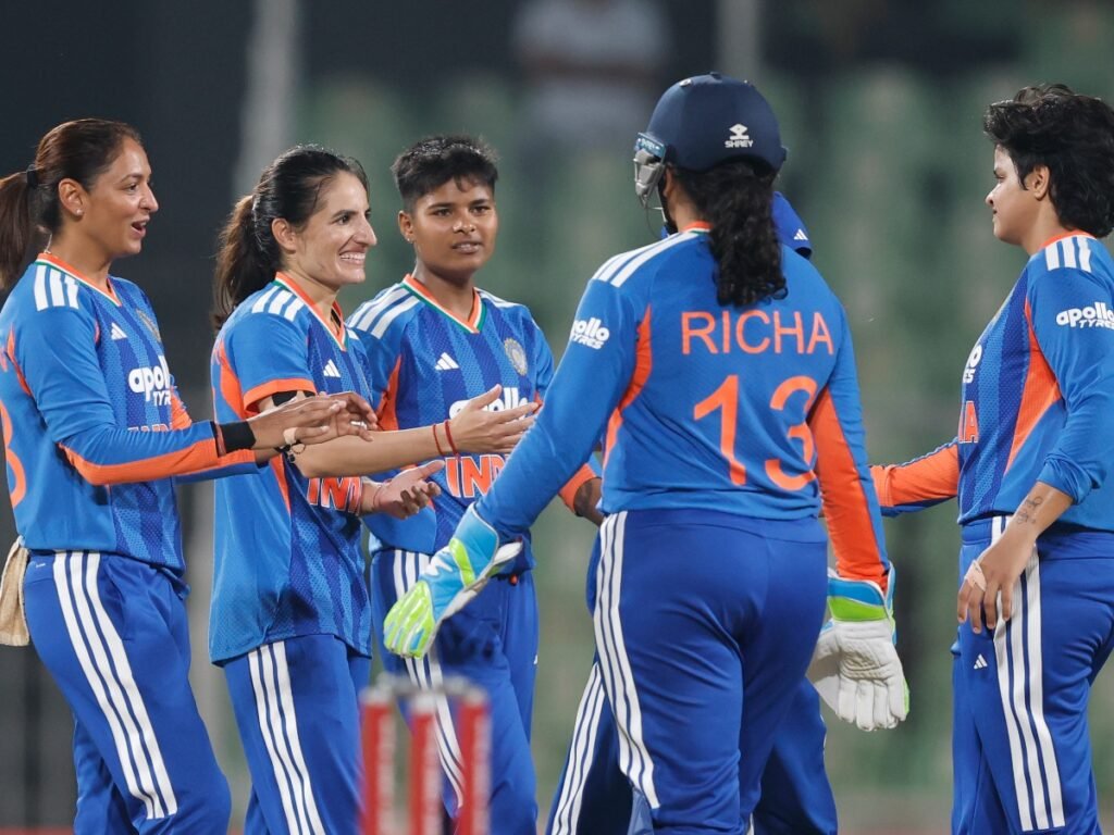 India vs Sri Lanka Women's T20I match