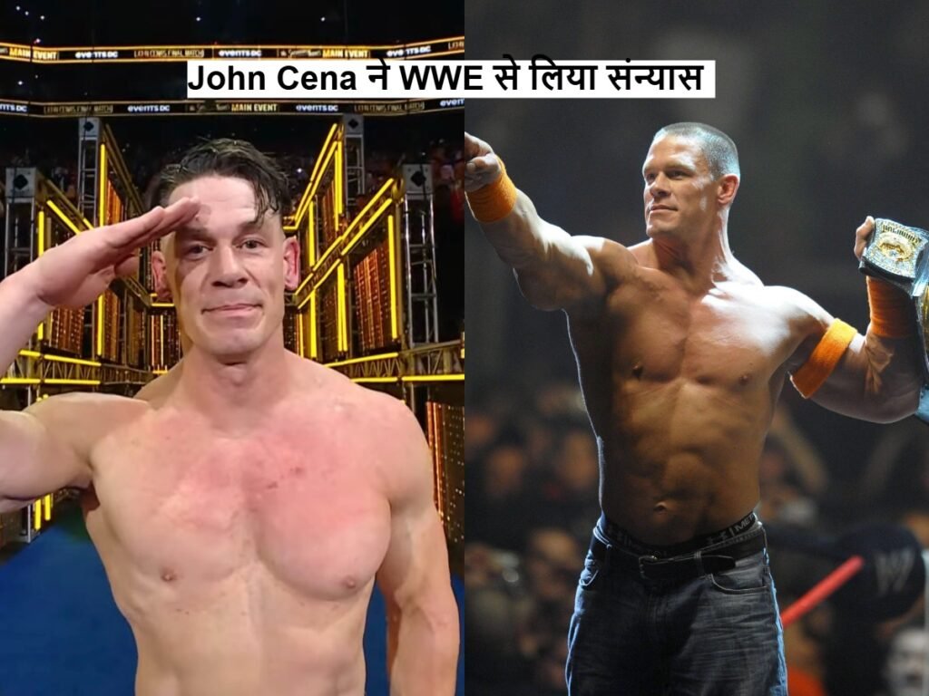 John Cena announces retirement from wrestling.