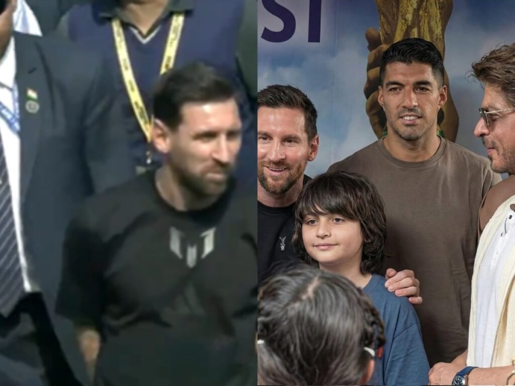 Lionel Messi arrives in Kolkata for the GOAT India Tour 2025