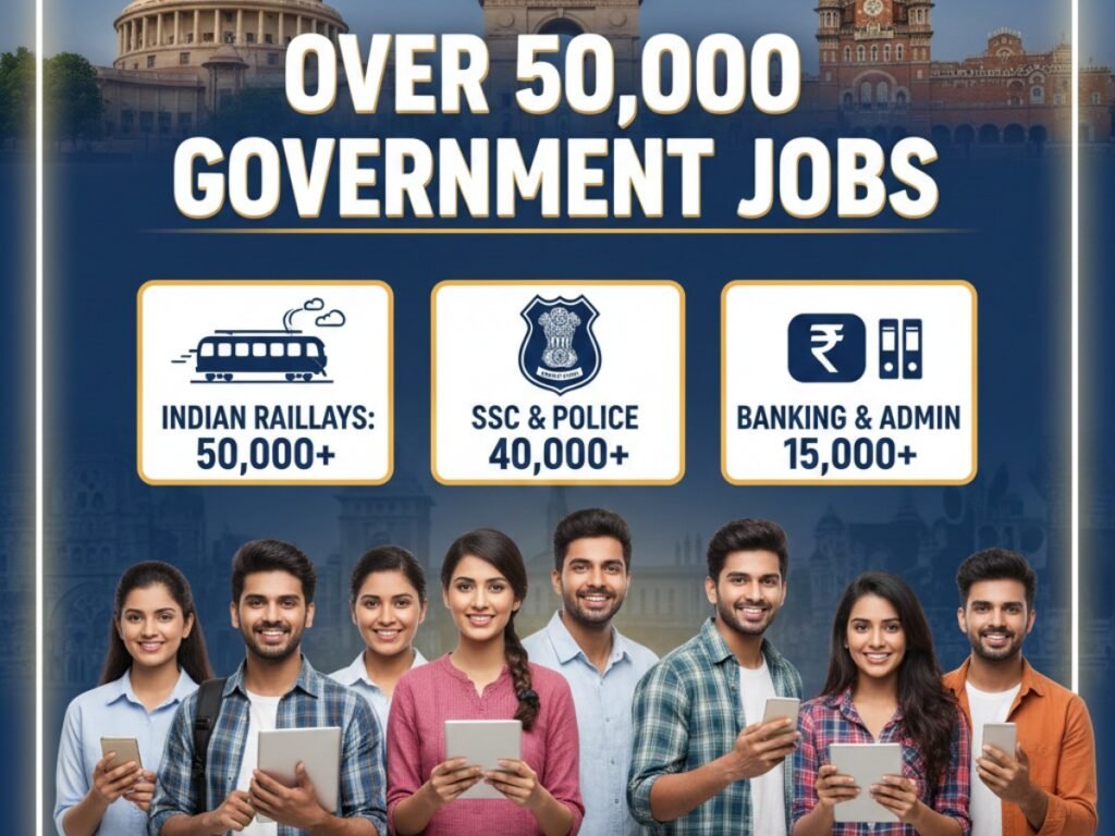 50000 government jobs