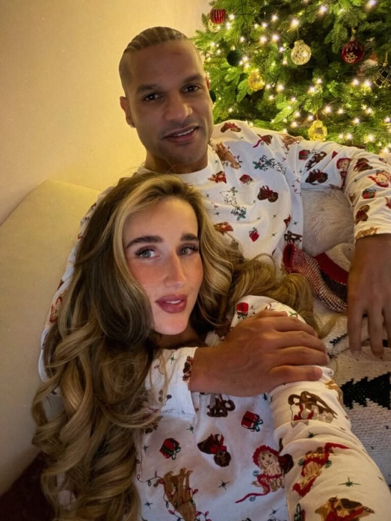 Shikhar Dhawan Sophie Shine