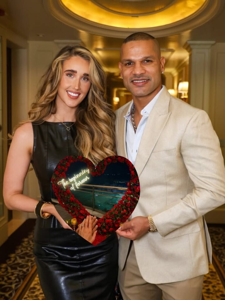 Shikhar Dhawan engaged to Sophie Shine