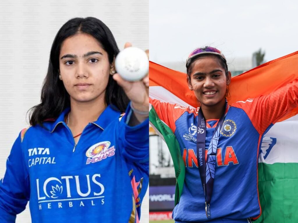 Vaishnavi Sharma replaces injured Kamalini in Mumbai Indians