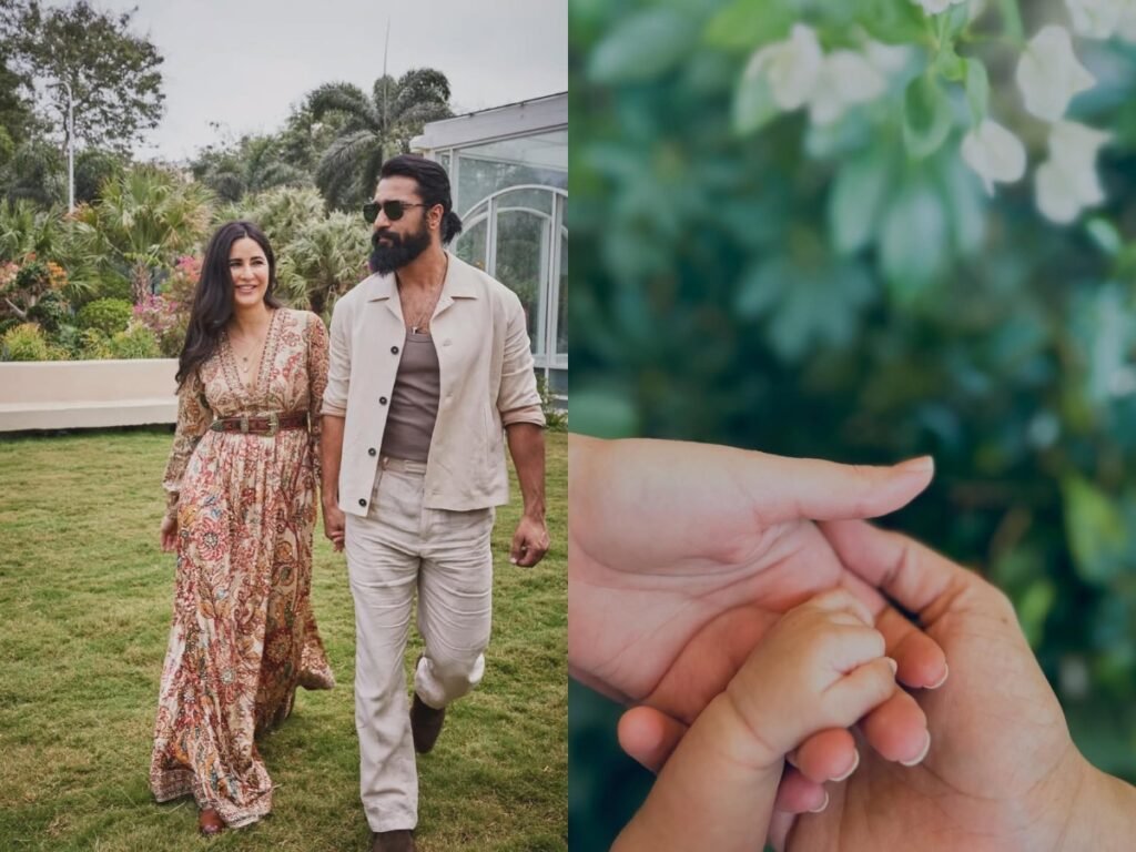 Vihaan Vicky Kaushal and Katrina Kaif share first glimpse of their son