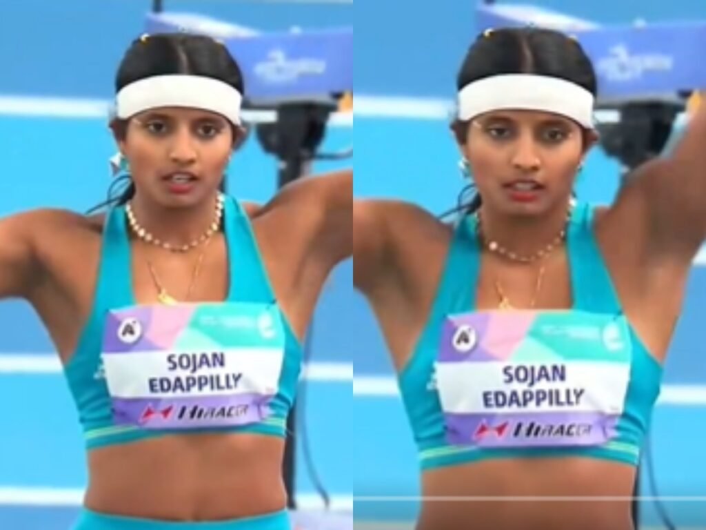 Ancy Sojan won bronze medal at Asian Indoor Athletics Championships