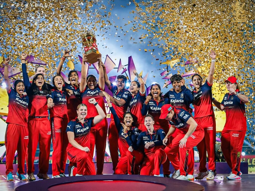 RCB defeated DC to win the WPL 2026 title