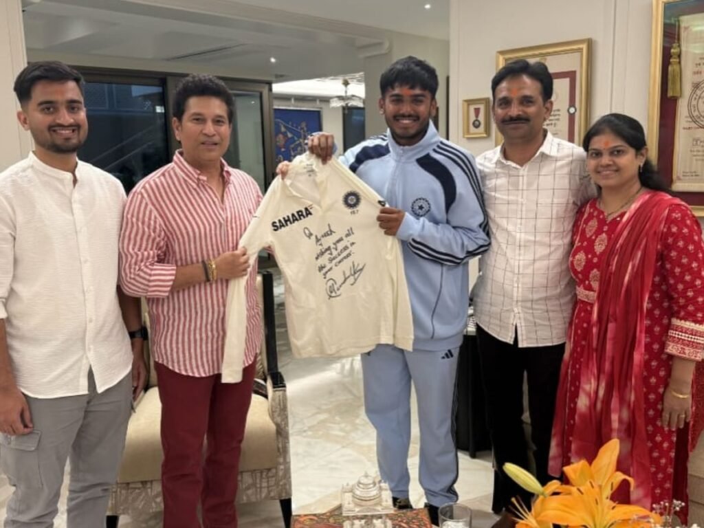 Ayush Mhatre Sachin Tendulkar
